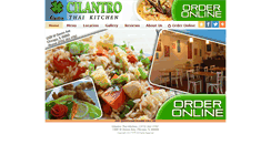 Desktop Screenshot of cilantrothaichicago.com